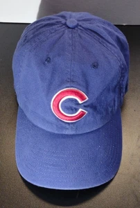 Casquette chapeau Chicago Cubs marque '47 sangle dos adulte bleu logo brodé papa MLB - Photo 1/10