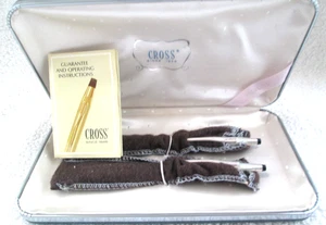 Vintage Cross Sterling Silber Kugelschreiber und Bleistift Set IOC / beide graviert mit 'JACQUE' - Bild 1 von 7