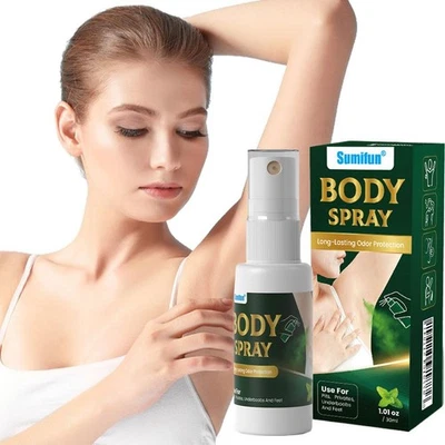 Sweat Deodor Perfume Spray For Man & Woman Removes Odor Sweaty Armpit and S8K5 - Image 1 of 4