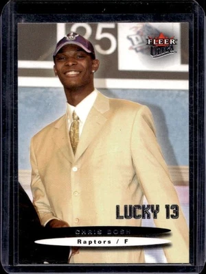 Fleer Ultra Chris Bosh Rookie RC #409/500 Raptors 2003-04 Foto 1 de 2