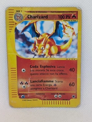 Charizard 039/165 Expedition Base Reverse Holo Rare Pokemon TCG Nintendo ITALIAN - Image 1 of 4