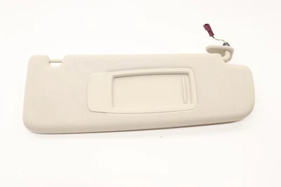 2016 - 2022 BMW 740I G12 FRONT WINDSHIELD RIGHT SIDE SUNVISOR OEM WHITE_PLCRI - Image 1 of 4