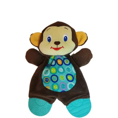 Mordedor de peluche Bright Starts Acurrucarse y Teethe MONO MONO Peluche Lovee con pies masticables Foto 1 de 2