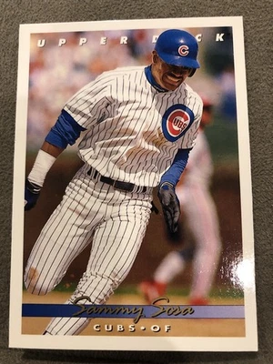 1993 Upper Deck - Sammy Sosa #127 Chicago Cubs December Sale (Ships 12/30) - Image 1 of 2