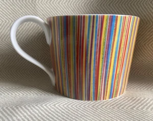 Starbucks Multicolor Verticle Stripes Kaffee Tee Becher 13 oz 2008 (036) - Bild 1 von 4