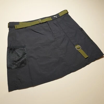 Falda Carga Puma Mujer L Gris Mini Exterior Ripstop Ligera Senderismo Aventura Foto 1 de 4