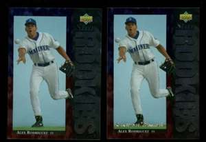 1994 cubierta superior diamante eléctrico #24 Alex Rodríguez novato base gama alta como nuevo - Imagen 1 de 2