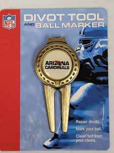 NFL Arizona Cardinals - Golf Divot Tool & Ball Marker, NEW - Picture 1 of 3