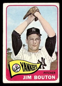 Jim Bouton 1965 Topps #30 en muy buen estado-en muy buen estado Yankees de Nueva York - Imagen 1 de 2