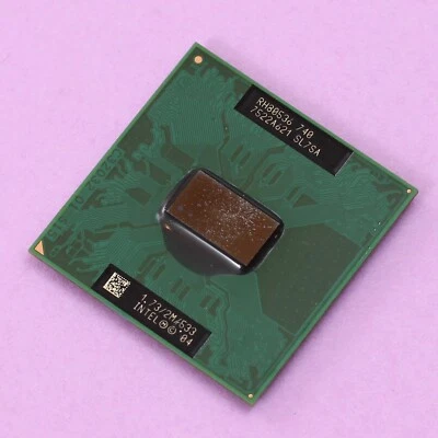 Intel Pentium M 740 Mobile CPU Processor 1.73GHz 2MB Cache 533MHz FSB SL7SA - Image 1 of 3