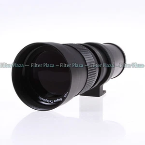 420-800mm F/8.3-16 Telephoto Lens 62mm +T Mount for Nikon D7100 D7200 D750 D5500 - Picture 1 of 12