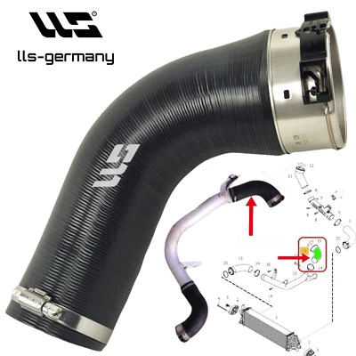 Tubo Turbo Tubo Di Intercooler Per VOLVO S80 II 2.0 D4 31370286 - Immagine 1 di 4