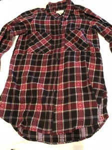 Mudd Flannel Shirt - Picture 1 of 2