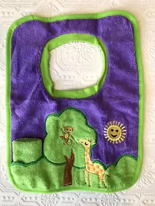 Norwex Jungle Baby Toddler Bib & Cloth. Sustainable, Environmental Microfiber. - Picture 1 of 4