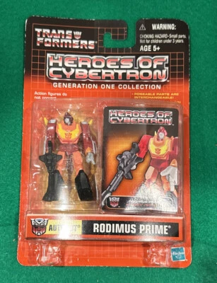 Transformers Heros of Cybertron Rodimus Prime MOSC Nuevo Sellado de Fábrica Foto 1 de 4