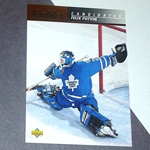 1992-93 FELIX POTVIN Rookie Upper Deck Insert #CC3 Toronto Maple Leafs Calder - Bild 1 von 2