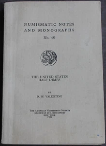 Rare Antique Old Book United States Half Dimes 1931 Illustrated American Coins - Picture 1 of 15