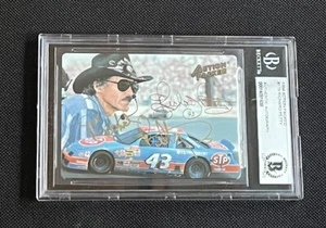 RICHARD PETTY 1994 ACTION PACKED SIGNED AUTOGRAPHED CARD BECKETT BAS AUTHENTIC - Picture 1 of 2