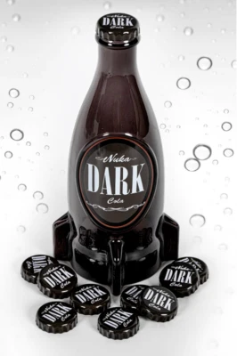 Fallout Nuka Cola Dark Glasflasche - Official Fallout Merchandise Fallout 3 4 - Bild 1 von 3