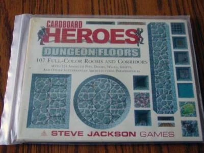 Steve Jackson Games - CardBoard Heros - D&D Dungeon Floors (New Cut-outs) - Изображение 1 из 2