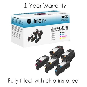 5 1660w cartucho de tóner de color negro para Dell Laser C1660 C1660w C1660cnw 1660 - Imagen 1 de 1
