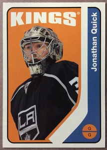2014-15 O-Pee-Chee Box parte inferior retro Jonathan Quick Los Angeles Kings - Imagen 1 de 2