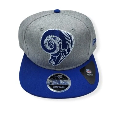 New Era Los Angeles Rams 9Fifty Heather Grand Ajuste Original Ajustable Snapback  Foto 1 de 4