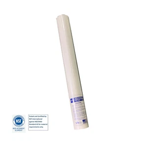 Spun Polypropylene Sediment Filter Cartridge 20"x2.5" NSF Certified 1 Mic. 25PK - Picture 1 of 2