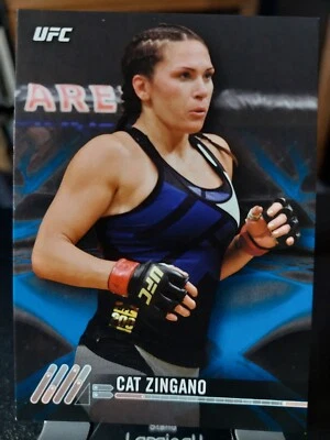 Cat Zingano #50 2017 Topps UFC Knockout Blue #71/99 - Image 1 of 2