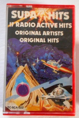 SUPA HITS 17 Radio Active Hits EMI CASSETTE  AC/DC 70s Various Artists EX+ - Image 1 of 4