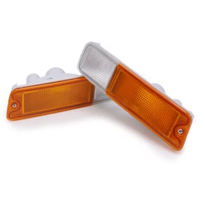 Front Bumper Light Lamp Orange For Mitsubishi Strada L200 Pick Up '1995 '2004 - Picture 1 of 8