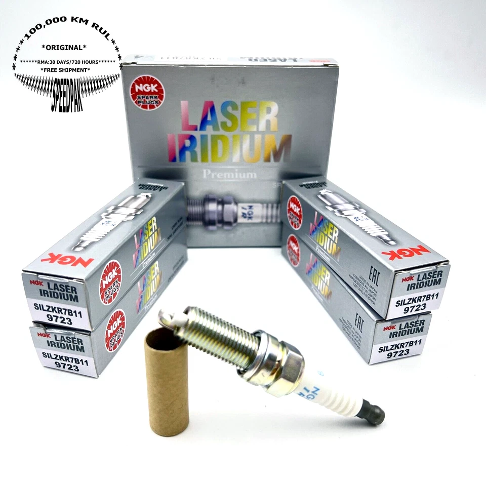 4xNGK SILZKA7B11 9723 Laser Iridium Spark Plug For HYUNDAI TUCSON 2014-20 2.0L Foto 1 de 3