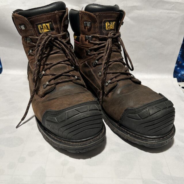 Bota Caterpillar THRESHOLD WP Impermeable SR Resistente al Deslizante PUNTA  SUAVE P74129 Negra