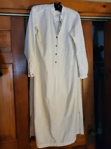 Vintage MARIMEKKO Vintage Shirt Dress White Vintage Sheath Dress S tunic - Picture 1 of 12