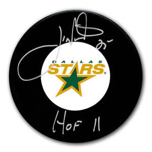 Joe Nieuwendyk Dallas Stars HOF Autographed Puck