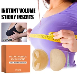 Push up Bra Pads Women's Adhesive Push up Pad Breast Enhancers excellent - Picture 1 of 10