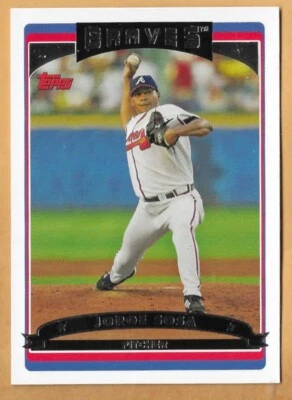 JORGE SOSA ATLANTA BRAVES #584 - TOPPS NM-MT 2006 - Image 1 of 2