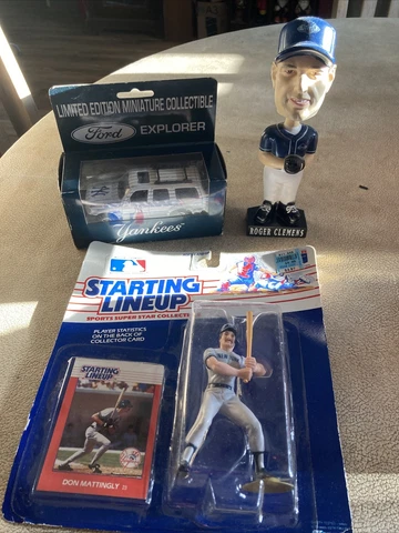 NY Yankee collectible lot of 3 items Cover