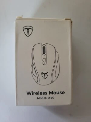 Victsing Wireless Mouse D-09 USB Receiver Optical Sensor Wireless Portable - Image 1 of 4