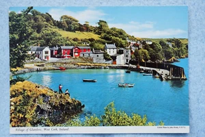 Dorf Glandore - West Cork, Irland - Postkarte - Bild 1 von 2