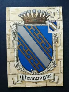 France Premier Day FDC Yvert 953 Crested Champagne 2F Champagne - Picture 1 of 2