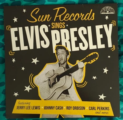 Sun Records Sings Elvis Presley LP, coloured vinyl, C Perkins, J Cash, J L Lewis - Image 1 of 4