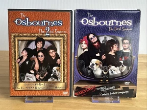 The Osbournes The First & Second Season DVD Lot 2003 OZZY OSBOURNE RARE OOP - Imagen 1 de 7