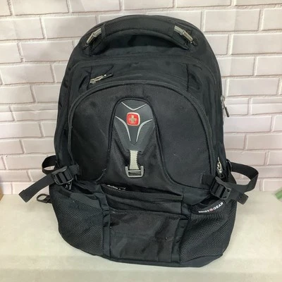 Mochila para portátil SwissGear ScanSmart negra gris TSA bolsa de viaje Foto 1 de 4