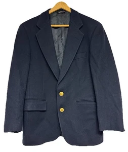Blazer de lana vintage Polo University Club de Ralph Lauren para hombre azul marino hecho en EE. UU. - Imagen 1 de 14