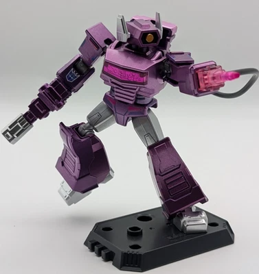 Blokees Transformers Shockwave Galaxy Version 4 *Secret Rare* Model Kit Figure - Image 1 of 4