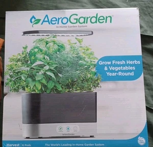 AeroGarden HARVEST 6 Cialde - Sistema Idroponico da Interno Casa Giardino - Scatola Aperta - Foto 1 di 4
