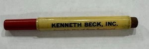 1930s Kenneth Beck Farm Equipment Blairstown, NJ Advertising Bullet Pencil - Picture 1 of 2