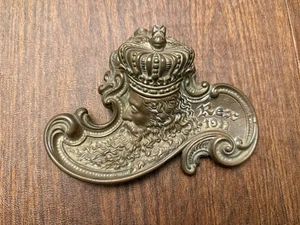 1911 Rex Inkwell WITH GLASS- Mardi Gras Krewe Favor - Picture 1 of 3