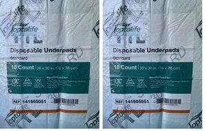 TopToLife Underpads 30''X30'' Standard Matress Disposable advanced absorbent Lot - Picture 1 of 4